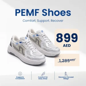 Wave Motion PEMF Shoes | Circulation-Boosting Footwear
