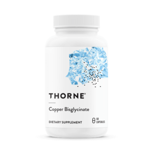 Thorne Copper Bisglycinate-60 Capsules