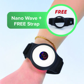 Nano Wave™ – Portable Red Light Therapy Pod + Pod Strap