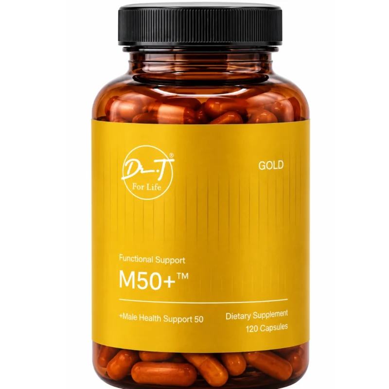 M50+™ – Daily Vitality & Healthy-Aging Support for Men Over 50