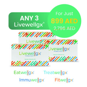 Livewellgx® DNA Bundle – Choose Any 3 for 899 AED + FREE Ancestry Test