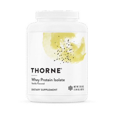 Thorne Whey Protein Isolate - Vanilla (NSF)