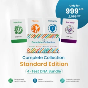 Livewellgx™ Complete Collection: Standard Edition | 4 Premium At-Home DNA Tests