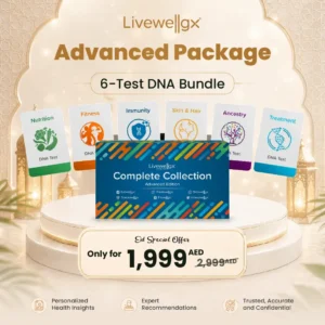 Livewellgx™ Complete Collection: Advanced Edition | 6 Premium At-Home DNA Tests
