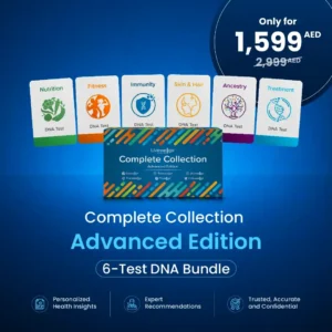 Livewellgx™ Complete Collection: Advanced Edition | 6 Premium At-Home DNA Tests