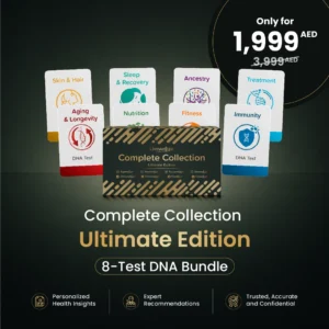 Livewellgx™ Complete Collection: Ultimate Edition | 8 Premium At-Home DNA Tests
