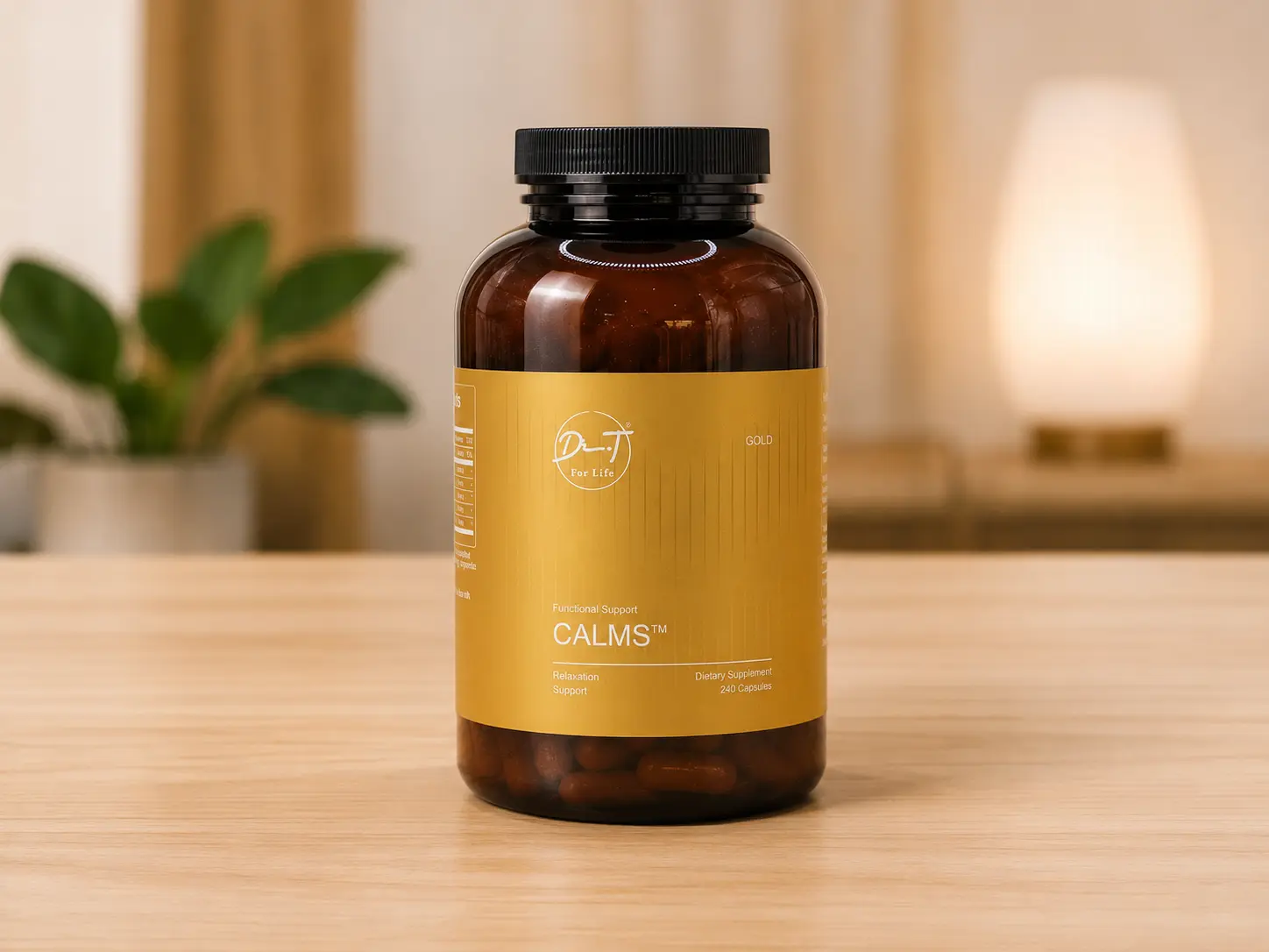 CALMS Supplement Bottle