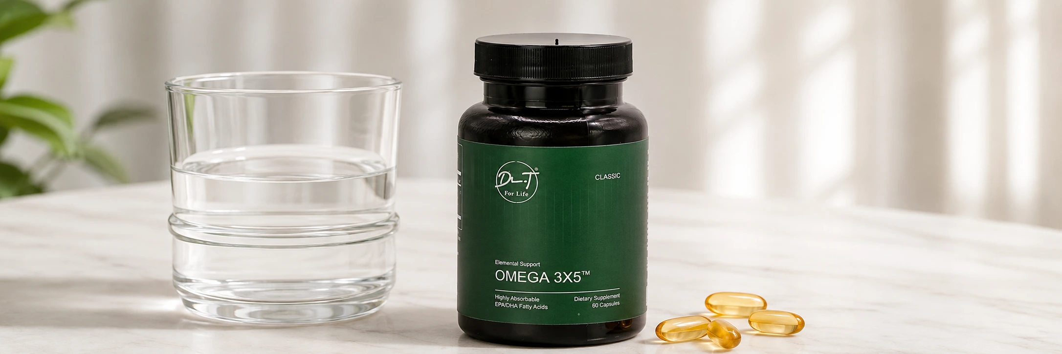 عبوة مكمل Omega 3X5